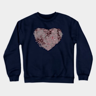 Retro heart Crewneck Sweatshirt